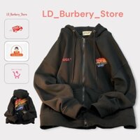 [Hot trend] Áo khoác hoodie Nam Nữ dây kéo nón 2 lớp in XOXO siu ngầu TPLD167