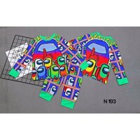 HOT TREND Bộ dài tay thun lạnh in 3D siêu anh hùng cực chất cho bé trai từ 10 đến 22kg - pikakids