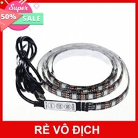 (Hot Trend )Dây đèn LED 5V 5050 60SMD/M RGB kèm 3 nút bấm- giá tốt