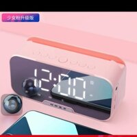 [HOT TREND] 👍Đồng Hồ Loa G10 Mặt Gương Hiển Thị Đèn Led - Loa Bluetooth - Đài FM - Đồng Hồ Báo Thức 3 in 1