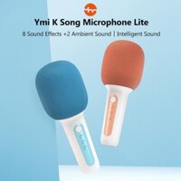 HOT TREND Micro karaoke không dây kèm loa Bluetooth Yuemi YMI Lite YMMKF007 - 8 hiệu ứng âm thanh - Pin lên đến 4 giờ