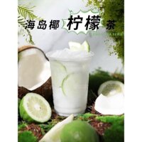 (HOT TREND) Trà chanh sữa dừa phải có hè 2022 - Bột Dừa Non gói 1kg