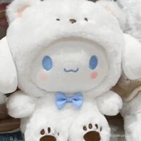 【Hot trend】Gấu trắng Cinnamoroll Sanrio Thú nhồi bông tách rửa Bộ quà tặng 8/3 [Freeship]