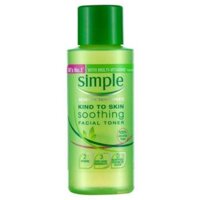 HOT UK Nước hoa hồng không cồn Simple Kind To Skin Soothing Facial Toner 50ml