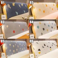HOT Vỏ Bọc Đầu Giường Chống Bụi Chất Liệu Mềm Mại Phong Cách Bắc Âu