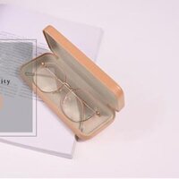 Hot Waterproof Hard Frame Eyeglass Case Leather Glasses For Men Box N1U0 Reading R8L0 Case T7A9 P5T9