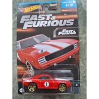 HOT WHEELS 1969 CAMARO FAST AND  FURIOUS