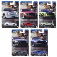 Hot Wheels Dòng sản phẩm tiêu chuẩn cao Ford Mustang kỷ niệm 60 năm Mustang BOSS Mustang MACH Bộ RW4P