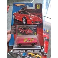 HOT WHEELS FERRARI RACER 599 GTB FIORANO RED MATT COLOR