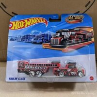 Hot wheels hotwheel đường sắt xe tải HYT56 sơn ngày của người chết Xe tải vận chuyển HAULIN CLASS YS3J