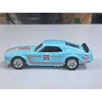 HOT WHEELS PREMIUM 1969 FORD MUSTANG BOSS 302 GULF TEAM
