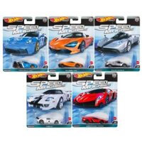 Hot Wheels Văn hóa xe hơi 1: 64 2023 Máy tốc độ FPY86-959A (LAMBORGHINI VENENO, PAGANI ZONDA R, MCLARREN 720S, PORSCHE 911 GT3, FORD GT LM) Xe mô hình tỷ lệ Diecast