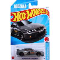 Hot wheels xe mô hình Nissan Skyline GT-R (BCNR33)