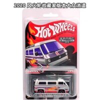 Hot Wheels Xe thể thao nhỏ dòng Red Line Volkswagen Bus Đế sắt Lốp cao su Mô hình đua hợp kim Tàu lượn quán tính KFNF