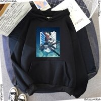 HOT [Xả kho ]Áo hoodie Attack On Titan Levi dài tay đẹp siêu ngầu giá rẻ nhất
