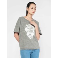 HOT | Xả Kho | [Combo] Áo phông nữ CANIFA bộ đôi in thêu thân trước + 2 đôi Tất thể thao nữ Landsport 💝 ..