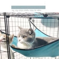 HOT2021 mới võng mèo lồng mèo treo giường móc võng mèo ổ mèo thảm mèo chăn túi ngủ xích đu giường treo