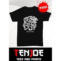 (HOT)Áo thun Anime Monster Hunter Zinogre Chibi Black/White cực đẹp giá rẻ