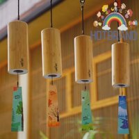 [hotbrand.vn] Chuông gió tre 1pc thư giãn cảm xúc / thiền cổ điển zen garden windchime