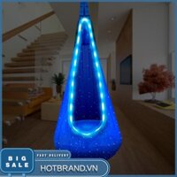 [Hotbrand.vn] Light Up Kids Pod Ghế xoay bằng vải Cotton Ghế xoay cho bé trai bé gái