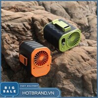 [Hotbrand.vn] Quạt kẹp thắt lưng Mini 3 tốc độ Quạt treo cổ có thể sạc lại cho ngoài trời