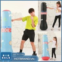 [Hotbrand.vn] Túi đứng đấm bốc bơm hơi Túi cát đục lỗ tập thể dục cho trẻ em người lớn