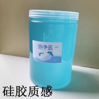 HOTChizhong nước hồ bơi silicone màu xanh lam slime 1000ml dày bát lớn keo tạo bọt giá rẻ đồ chơi hồ bơi màu xanh lam sl