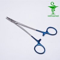 {HOT}Dụng cụ y tế : kìm kẹp kim TC chuôi xanh 16cm dùng trong y tế.