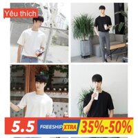 🌡🌡🌡(HOT..HOT...HOT) 🌡🌡🌡Áo Thun Tay Lỡ Cổ Vuông , Phong Cách Hàn Quốc