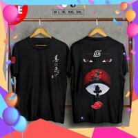 🔥HOT🔥Mẫu áo thun unisex in hình Itachi Uchiha - áo Naruto đẹp giá rẻ nhất