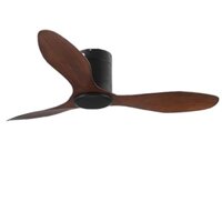 (hot)Quạt trần chung cư hiện đại động cơ DC, 3 cánh nhựa ABS,Quạt trần đèn Bắc Âu cho trần nhà thấp,nhà bếp,phòng ngủ