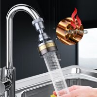 HOTSG-Đầu Vòi Rửa Bát Tăng Áp Đồng Thau Inox 304 Cao Cấp 3 Chế Độ Sử Dụng Cho Bồn Rửa Chén