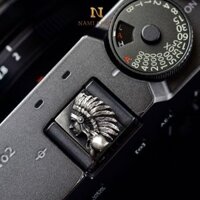 Hotshoe Thổ Dân Nam Nami Space bạc s925 - Nắp che chân flash máy ảnh fuji.film, so.ny, ca.non, ni.kon....HS015