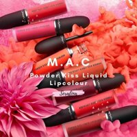 🔥HOT🔥💄SON KEM LÌ M.A.C 💄MAC POWDER KISS LIQUID LIPCOLOUR *