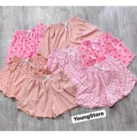 HOTT- SALE/ 100k/3 chiếc ..Quần đùi Cotton mặc nhà cực dễ thương