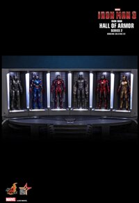 HOTTOYS MINIATURE COLLECTIBLE SET (IRON MAN 3)