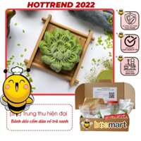 [HOTTREND 2022] Bánh Dẻo Cốm Dừa Vỏ Trà Xanh Beemart - Thành Phẩm 6 Bánh 100GR