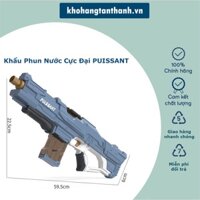 [Hottrend]  Súng Bắn Điện Nước Công Suất Cực Đại PUISSANT,Súng Đạn Nước Áp Lực Lớn,Khẩu Phun Nước,Bắn Tầm Xa Sử Dụng Pin