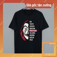 HOTTT [SALE] FLASH SALE [SALE GIÁ GỐC] ⚡ HOT ⚡Áo Money Heist - áo phim Phi Vụ Triêu Đô cực Ngầu