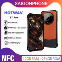 HOTWAV T7 Pro | 12GB+256GB,6280mAh,6.6'' FHD+ 2K, 64MP Camera, NFC,Android 13,Octa-core