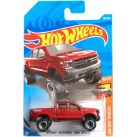 Hotwheels HotWheels Chevrolet Pickup Phiên bản đầu tiên Đỏ 19 CHEVY SILVERADO 299 8NorRAM