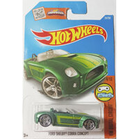 Hotwheels HotWheels HotWheels HotWheels Cobra Xe thể thao màu xanh hiếm SHELBY CORBA 24