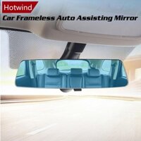 Hotwind Ô Tô Không Khung Tự Động Hỗ Trợ Gương Phụ Kiện Góc Toàn Cảnh Gương Chiếu Hậu Tầm Nhìn Lớn Cho Bé Chiếu Hậu Chống chói F6J1