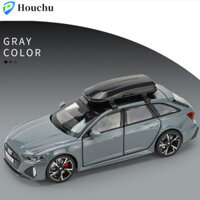 Houchu Audi RS6 Đồ Chơi Xe Mô Hình, 1: 32 7 Cửa Mở Mẫu Xe Hợp Kim Audi, Bộ Sưu Tập Xe Mô Hình Hợp Kim Khả Năng Chơi Cao Diecast Audi RS6 Kéo Lại Xe Đồ Chơi Lễ Hội Quà Tặng