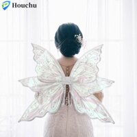 Houchu Cổ Tích Cánh Bướm Đạo Cụ Hiệu Suất Phòng Thu Chụp Pros Sinh Nhật Trang Trí Trang Phục Trang Trí Cá Tính Cho Trẻ Em Đôi Cánh Thiên Thần Trang Phục Hóa Trang Thanh Lịch