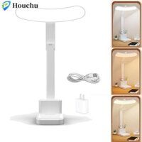 Houchu Đèn đọc sách để bàn Giá đỡ bút có thể tháo rời Trẻ em tiện lợi