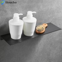 Houchu Giá Để Đồ Treo Tường Đơn Giản 30 / 40 / 50 cm Đen, Trắng Hợp Kim Nhôm Kệ Bếp