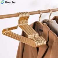 Houchu Móc Treo Quần Áo Giặt Bảo Quản Hợp Kim Nhôm Tủ Quần Áo Tiết Kiệm Không Gian 10 Chiếc Nhiều Màu Hộ Gia Đình Giá Phơi