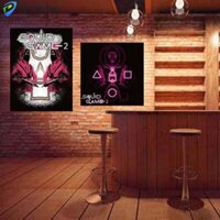 Houchu Mực Game Poster Thanh Trang Trí Tường Mịn