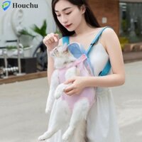 Houchu Pet Ba lô bốn chân Lưới thiết thực cho chó Con mèo